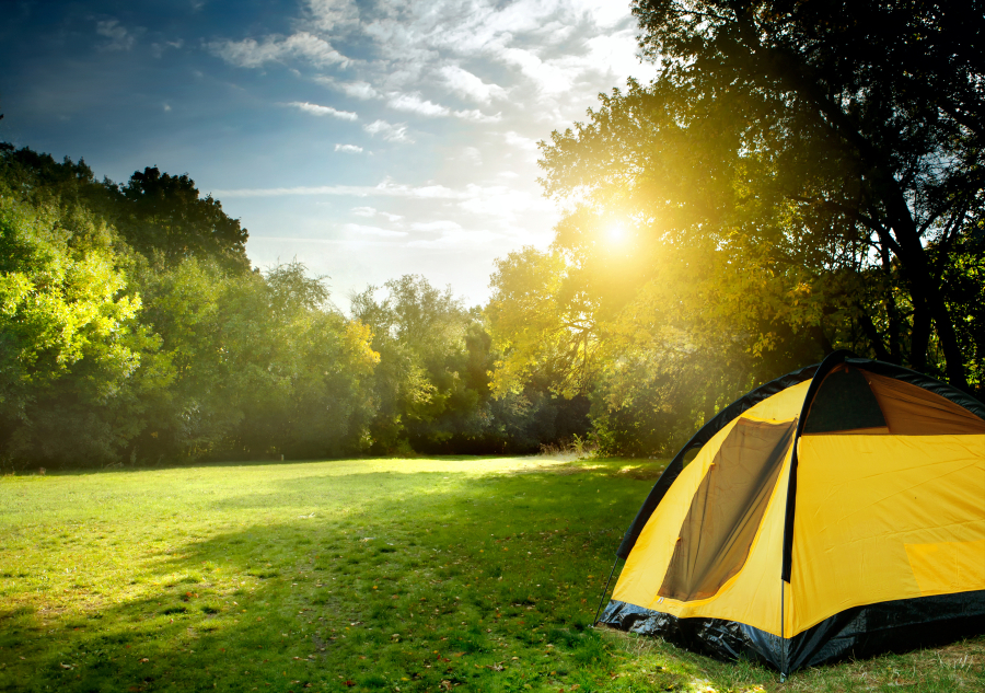 tente de camping a Saint Vincent sur Jard